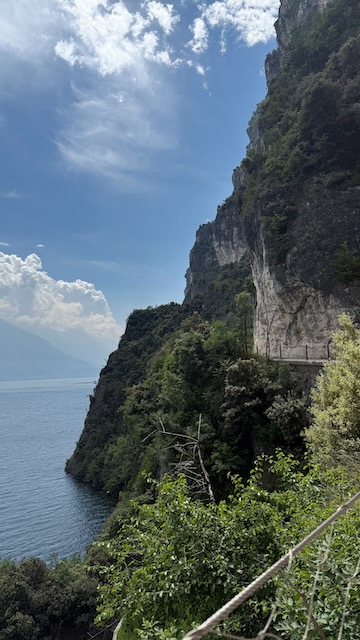 die alte Ponale-Straße, ein Klassiker am Gardasee